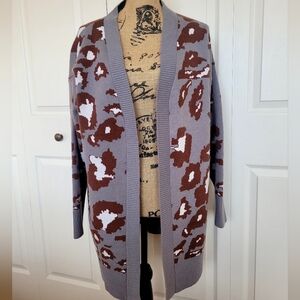 🐆Animal Print Cardigan